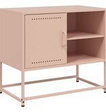VidaXL Hoge kast 100,5x39x107 cm staal wit