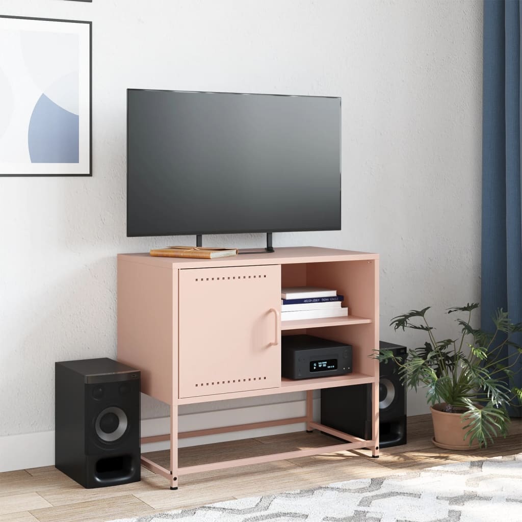 VidaXL Hoge kast 100,5x39x107 cm staal wit
