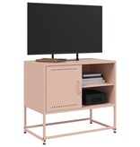 VidaXL Hoge kast 100,5x39x107 cm staal wit