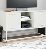 VidaXL Hoge kast 100,5x39x107 cm staal mosterdgeel