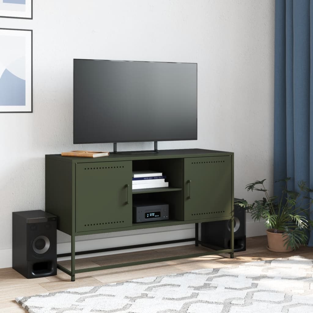 VidaXL Hoge kast 36x39x107 cm staal wit