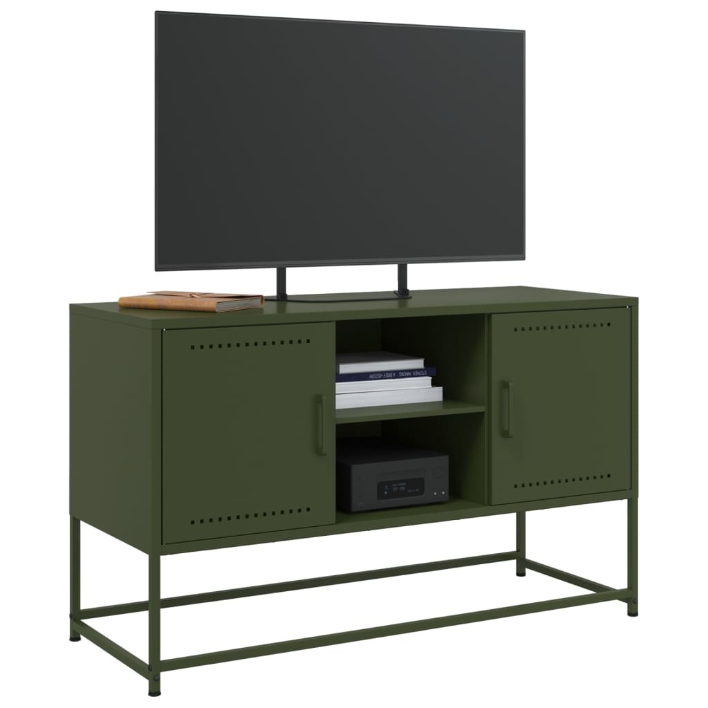 VidaXL Hoge kast 36x39x107 cm staal wit