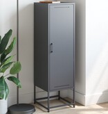 VidaXL Hoge kast 36x39x123 cm staal antracietkleurig