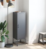 VidaXL Hoge kast 36x39x123 cm staal antracietkleurig