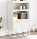 VidaXL Tv-meubel 100,5x39x60,5 cm staal mosterdgeel