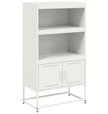 VidaXL Tv-meubel 100,5x39x60,5 cm staal mosterdgeel