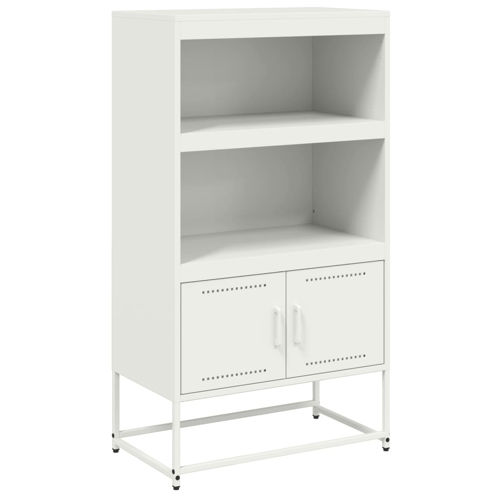 VidaXL Tv-meubel 100,5x39x60,5 cm staal mosterdgeel