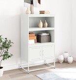 VidaXL Tv-meubel 100,5x39x60,5 cm staal mosterdgeel