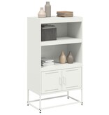 VidaXL Tv-meubel 100,5x39x60,5 cm staal mosterdgeel