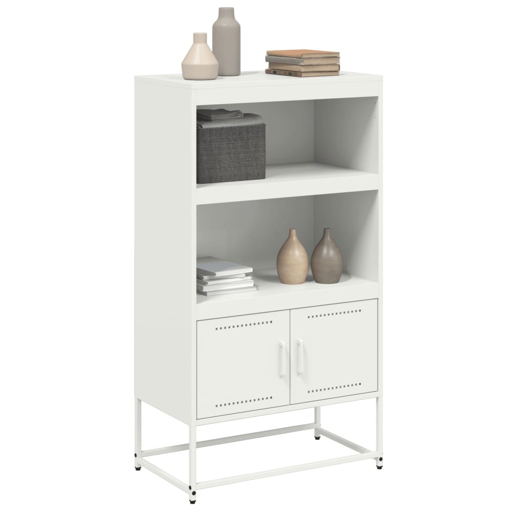 VidaXL Tv-meubel 100,5x39x60,5 cm staal mosterdgeel