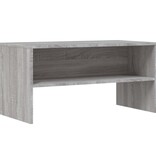 VidaXL Tv-meubel 80x40x40 cm bewerkt hout grijs sonoma eikenkleurig