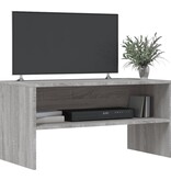 VidaXL Tv-meubel 80x40x40 cm bewerkt hout grijs sonoma eikenkleurig