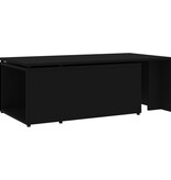 VidaXL Salontafel 150x50x35 cm bewerkt hout zwart