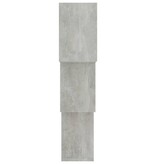 VidaXL Wandschappen kubus 68x15x68 cm bewerkt hout betongrijs