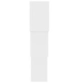 VidaXL Wandschappen kubus 68x15x68 cm bewerkt hout wit