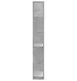 VidaXL Boekenkast 5-laags 80,5x23,5x162,5 cm bewerkt hout betongrijs
