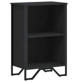 VidaXL Boekenkast 50x31x74,5 cm bewerkt hout zwart