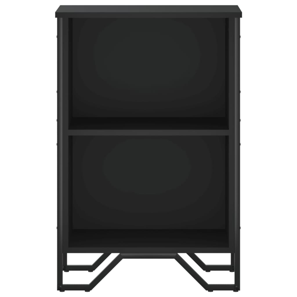VidaXL Boekenkast 50x31x74,5 cm bewerkt hout zwart