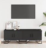 VidaXL Tv-meubel 122x34x41 cm bewerkt hout zwart