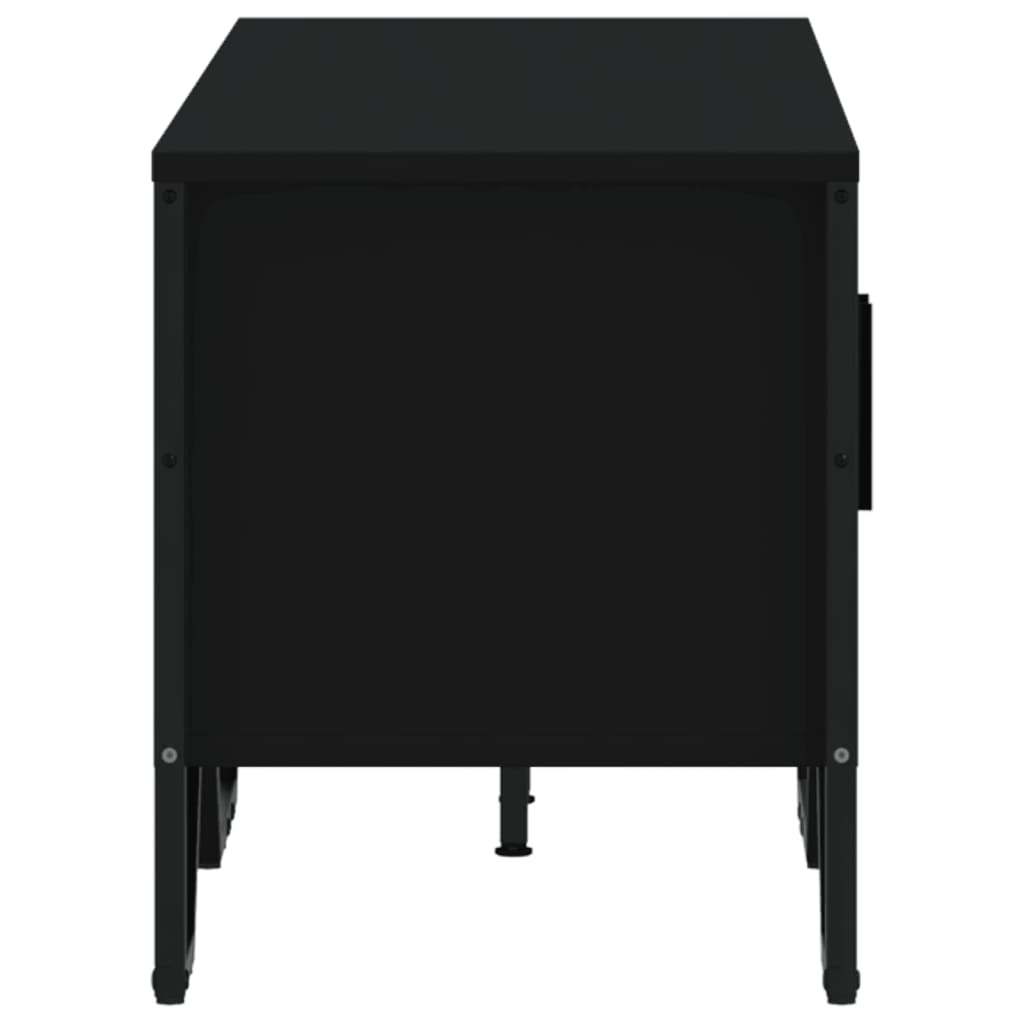 VidaXL Tv-meubel 122x34x41 cm bewerkt hout zwart