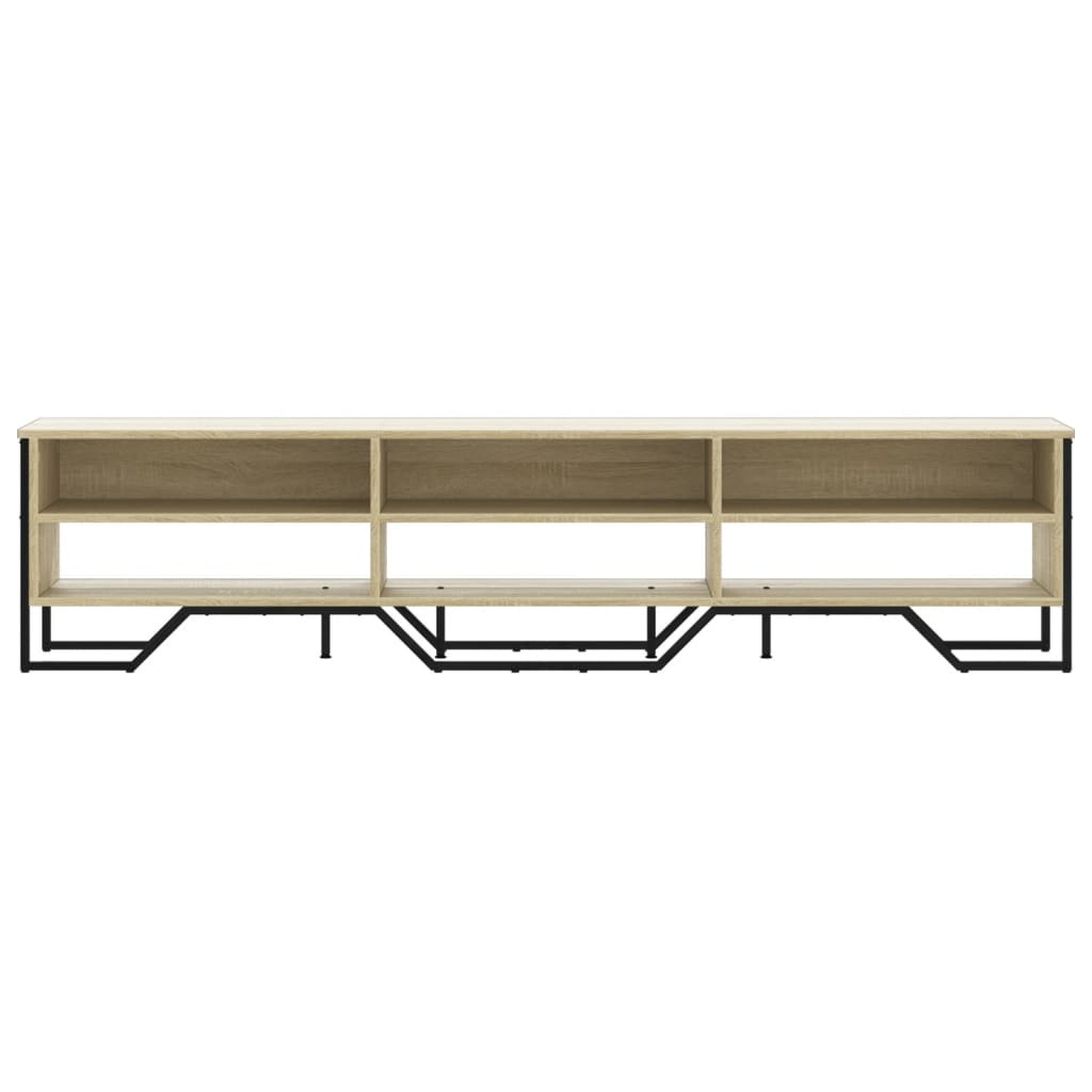 VidaXL Tv-meubel 180x34x41 cm bewerkt hout sonoma eikenkleurig