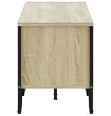 VidaXL Tv-meubel 180x34x41 cm bewerkt hout sonoma eikenkleurig