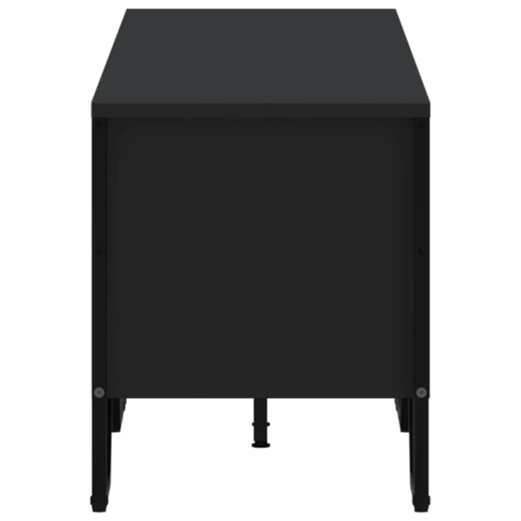 VidaXL Tv-meubel 180x34x41 cm bewerkt hout zwart
