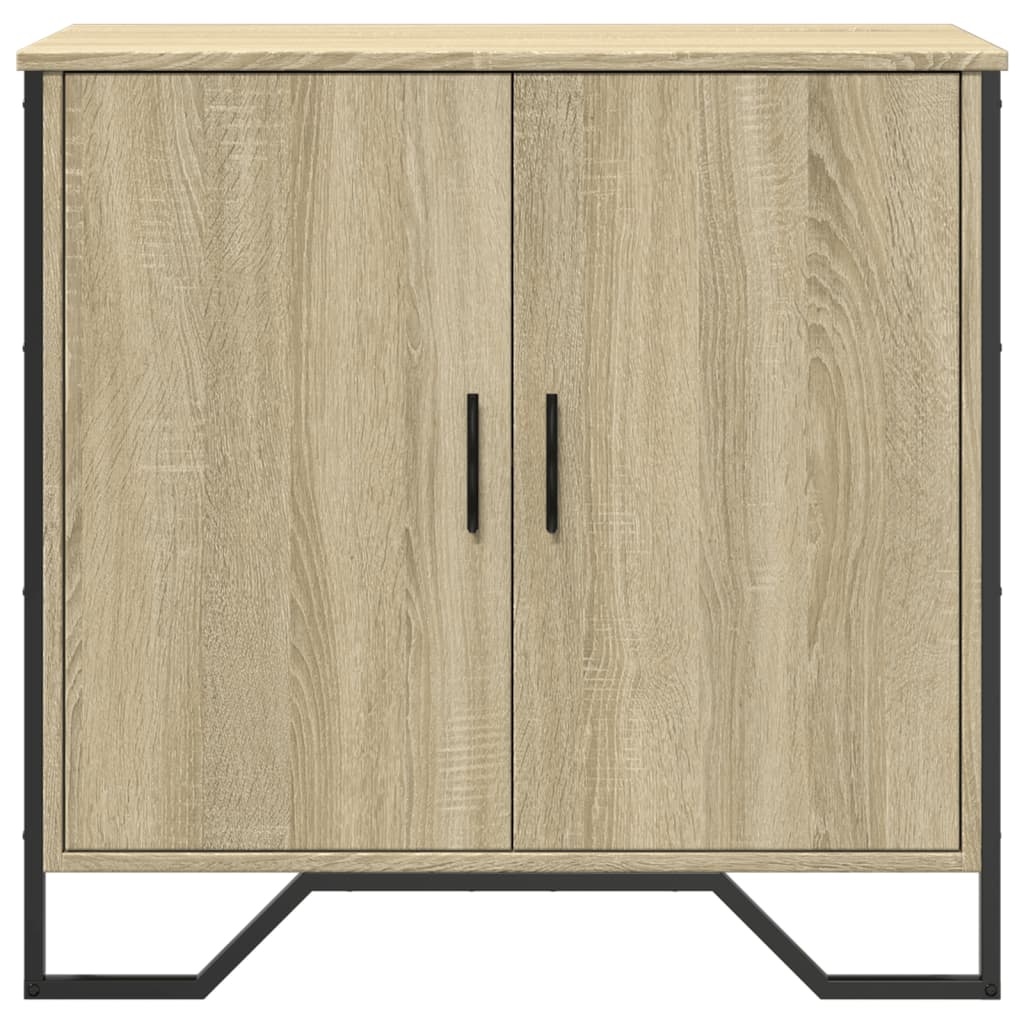 VidaXL Dressoir 78x35,5x74,5 cm bewerkt hout sonoma eikenkleurig