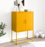 VidaXL Tv-meubel 68x39x60,5 cm staal antracietkleurig