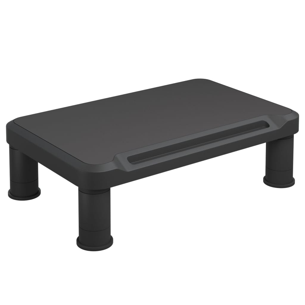 VidaXL Monitorstandaard 38x24x10,5 cm zwart