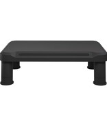 VidaXL Monitorstandaard 38x24x10,5 cm zwart