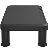VidaXL Monitorstandaard 38x24x10,5 cm zwart