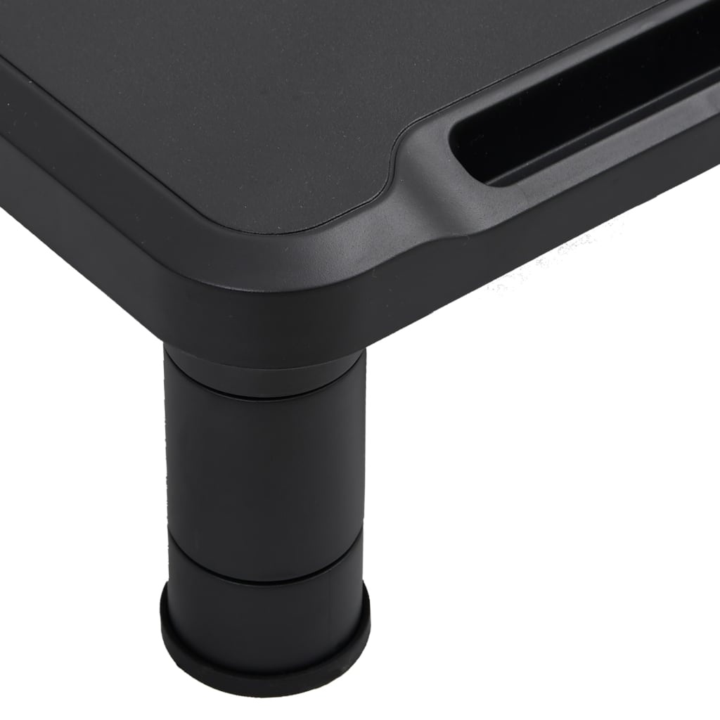 VidaXL Monitorstandaard 38x24x10,5 cm zwart