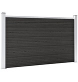 VidaXL Schutting 180x105 cm HKC grijs