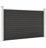 VidaXL Schutting 180x105 cm HKC grijs