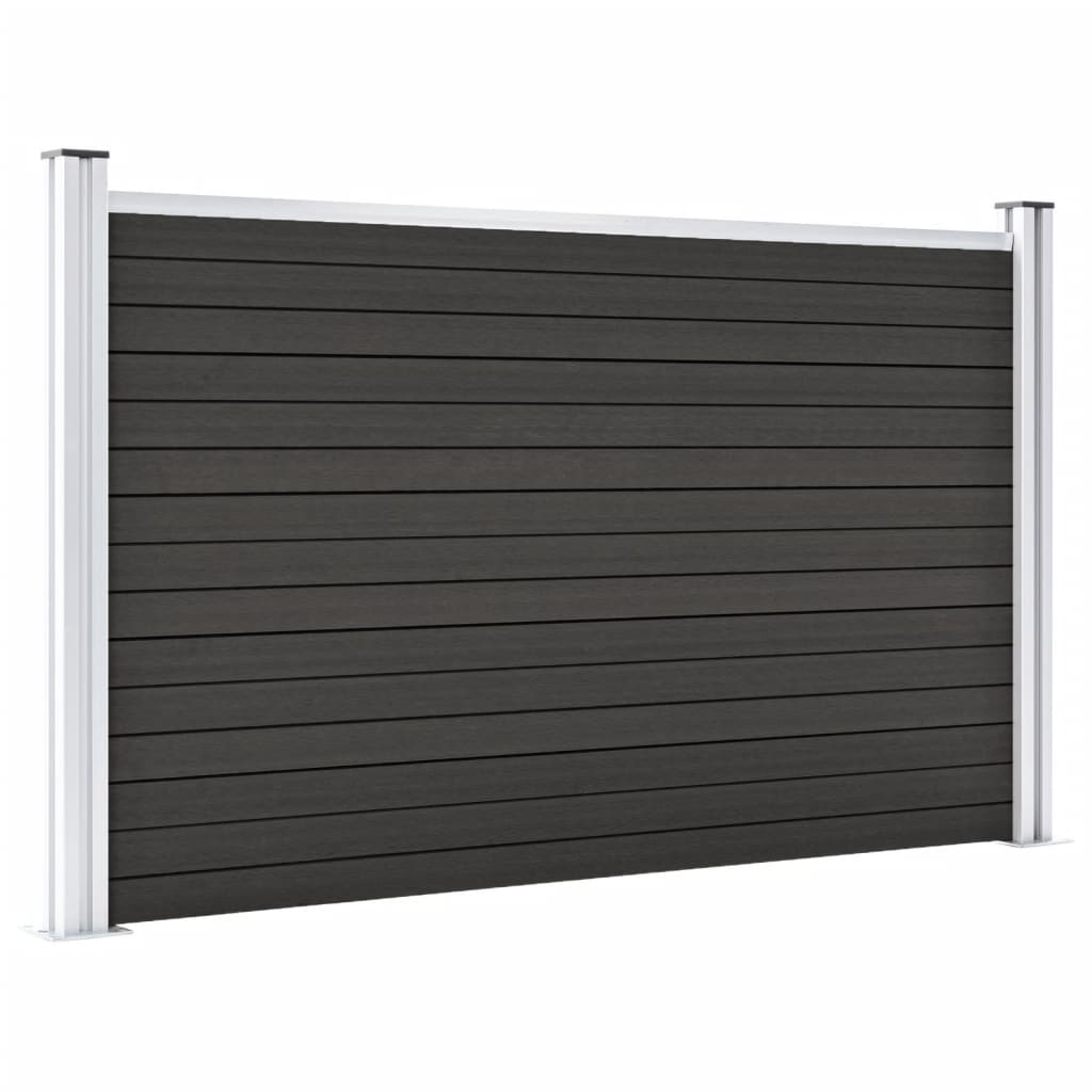 VidaXL Schutting 180x105 cm HKC grijs