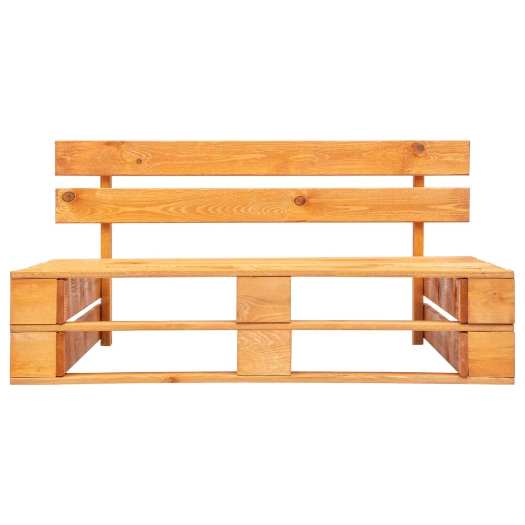 VidaXL Tuinbank pallet hout honingbruin