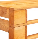 VidaXL Tuinbank pallet hout honingbruin