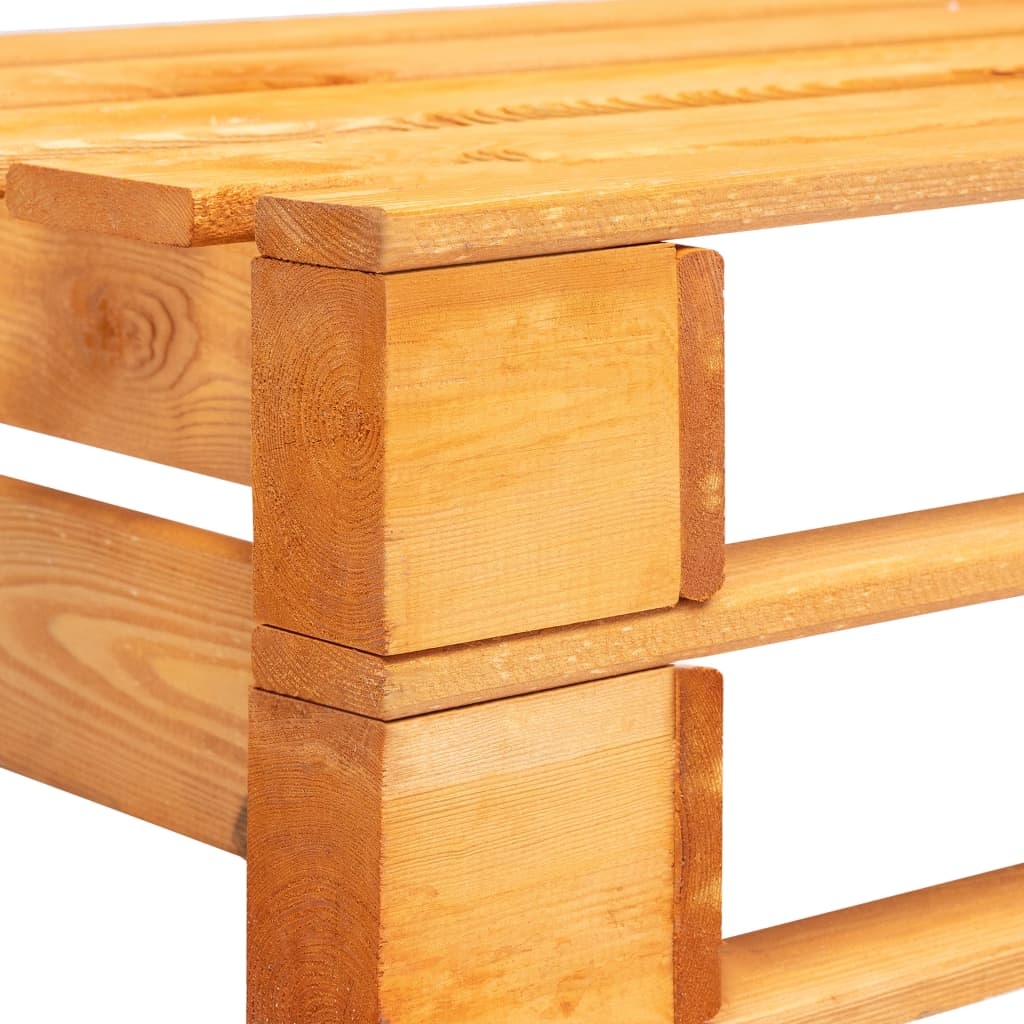 VidaXL Tuinbank pallet hout honingbruin