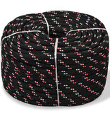 VidaXL Boot touw 8 mm 100 m polypropyleen zwart
