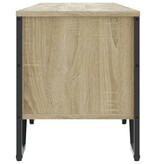 VidaXL Tv-meubel 180x34x41 cm bewerkt hout sonoma eikenkleurig