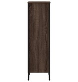VidaXL Boekenkast 50x31x106 cm bewerkt hout bruin eikenkleurig