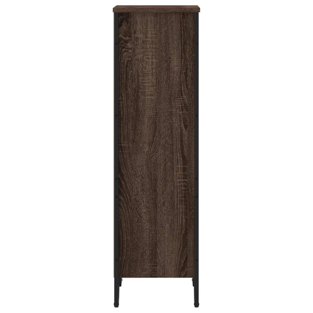 VidaXL Boekenkast 50x31x106 cm bewerkt hout bruin eikenkleurig