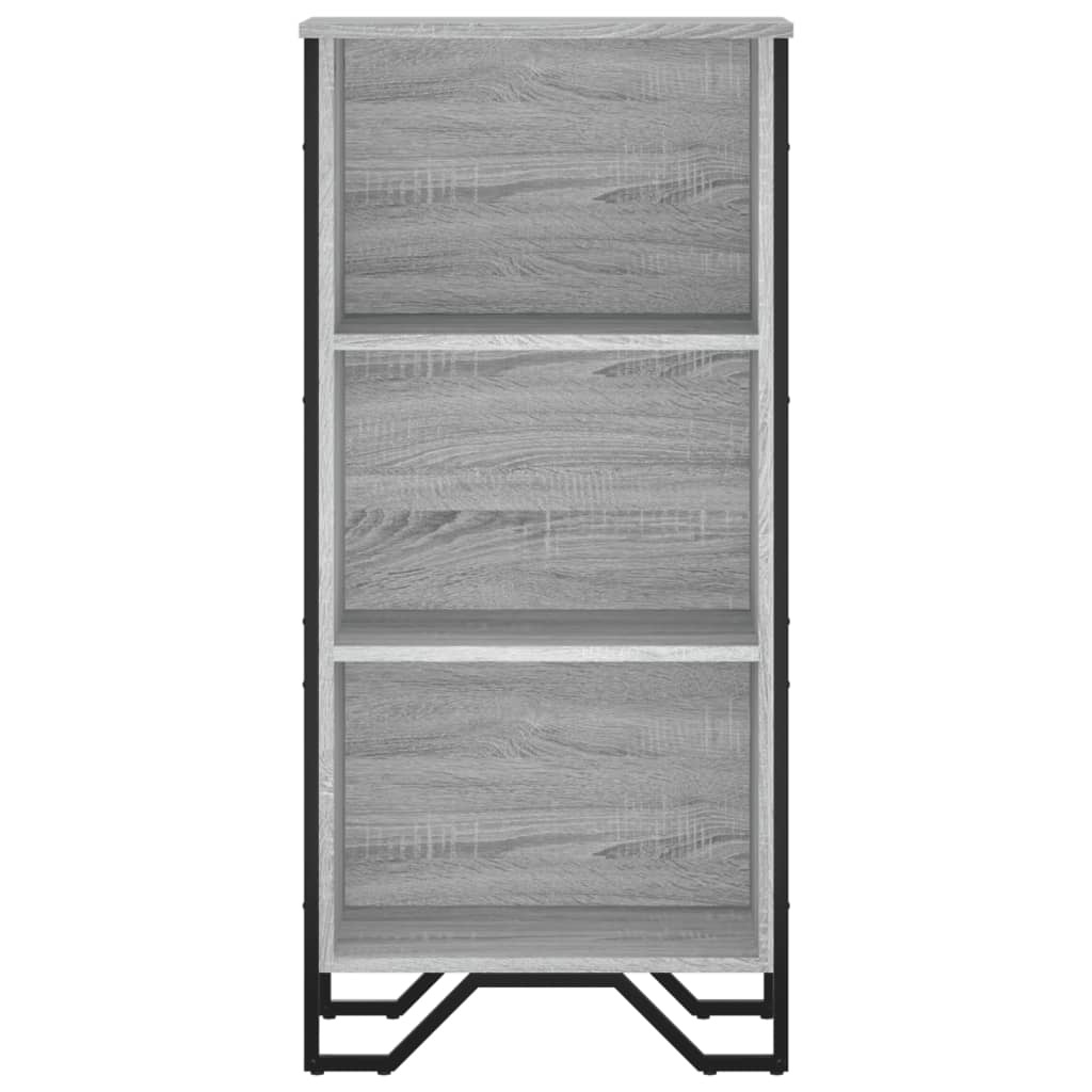 VidaXL Boekenkast 50x31x106 cm bewerkt hout grijs sonoma eikenkleurig