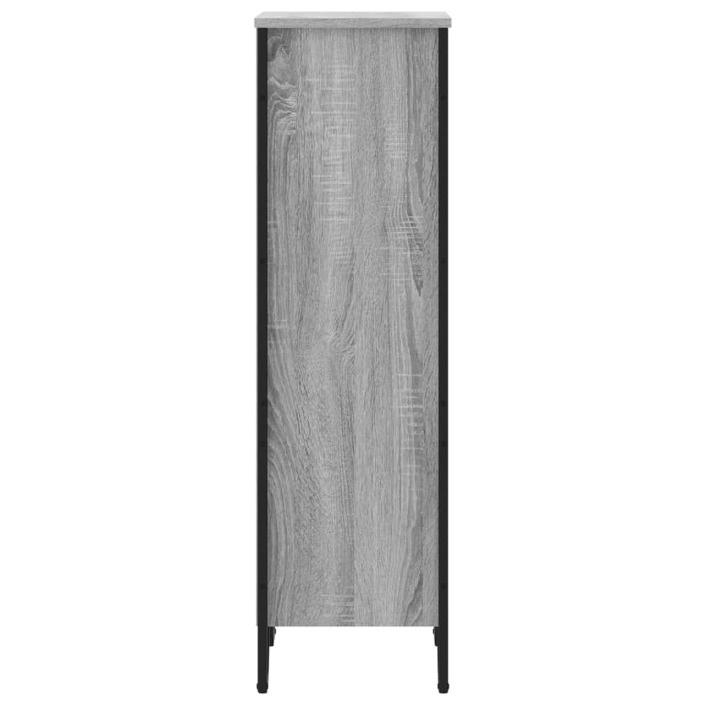 VidaXL Boekenkast 50x31x106 cm bewerkt hout grijs sonoma eikenkleurig