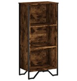 VidaXL Boekenkast 50x31x106 cm bewerkt hout gerookt eikenkleurig