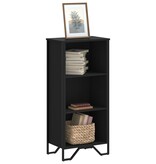 VidaXL Boekenkast 50x31x106 cm bewerkt hout zwart
