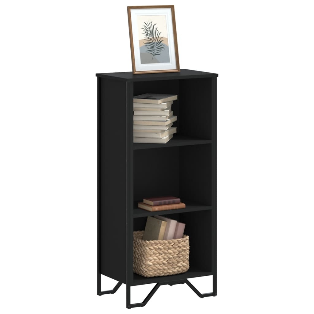 VidaXL Boekenkast 50x31x106 cm bewerkt hout zwart