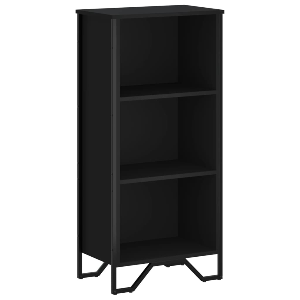 VidaXL Boekenkast 50x31x106 cm bewerkt hout zwart