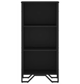 VidaXL Boekenkast 50x31x106 cm bewerkt hout zwart